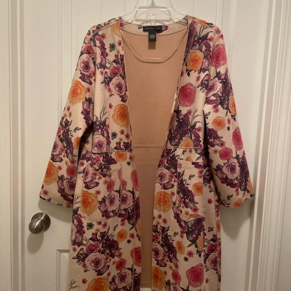 Joan Vass Suede jacket